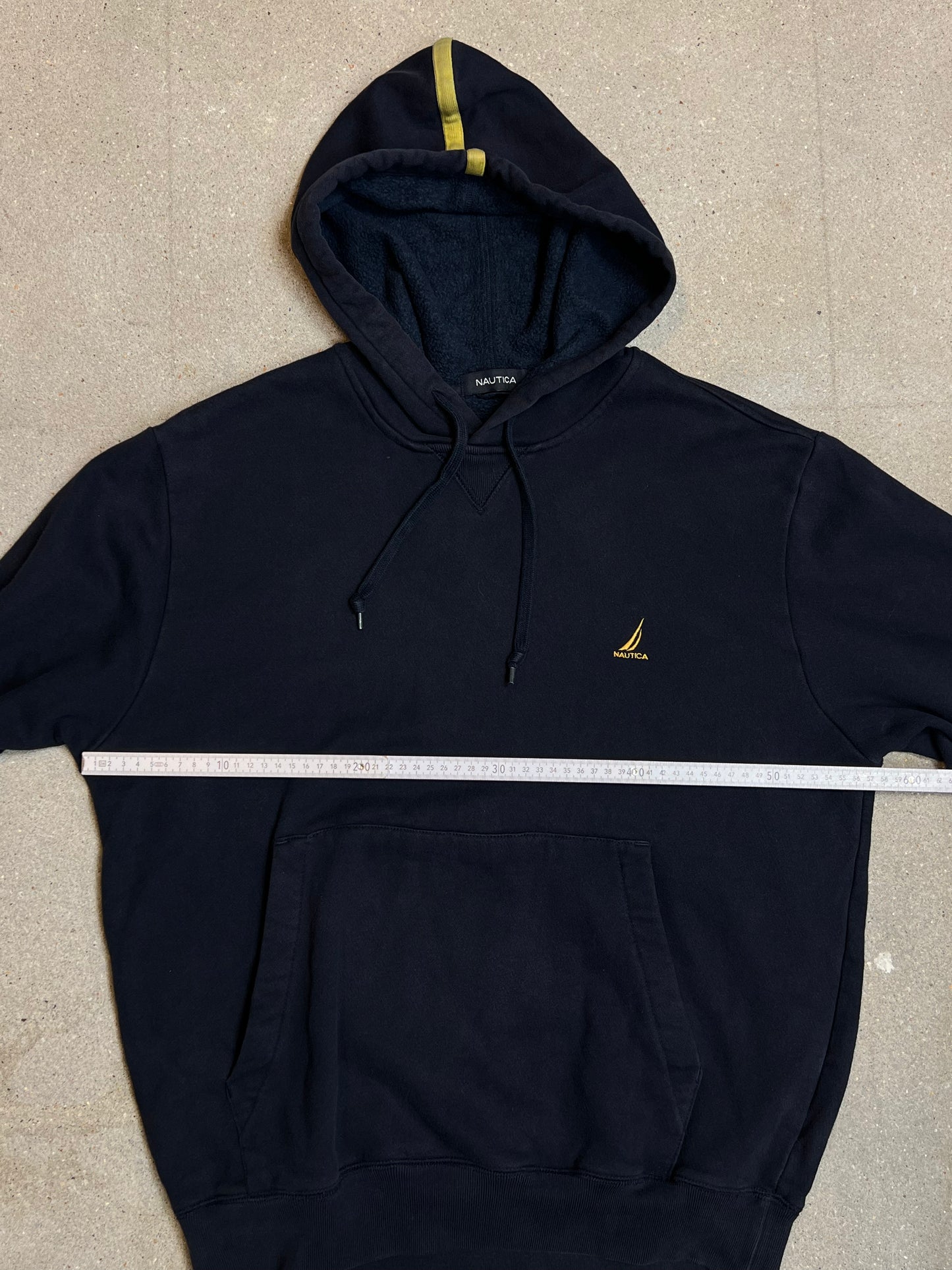 DK Navy Nautica Plain Hoodie (Medium)