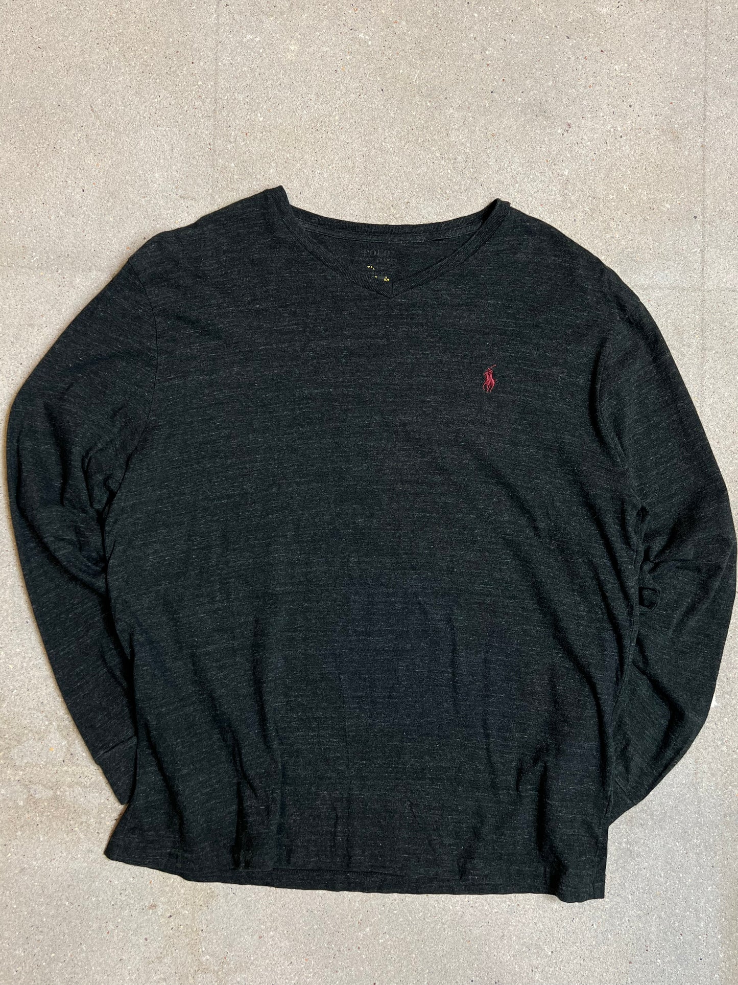 MARINEBLAUES VINTAGE-SWEATSHIRT VON RALPH LAUREN (KLEIN)