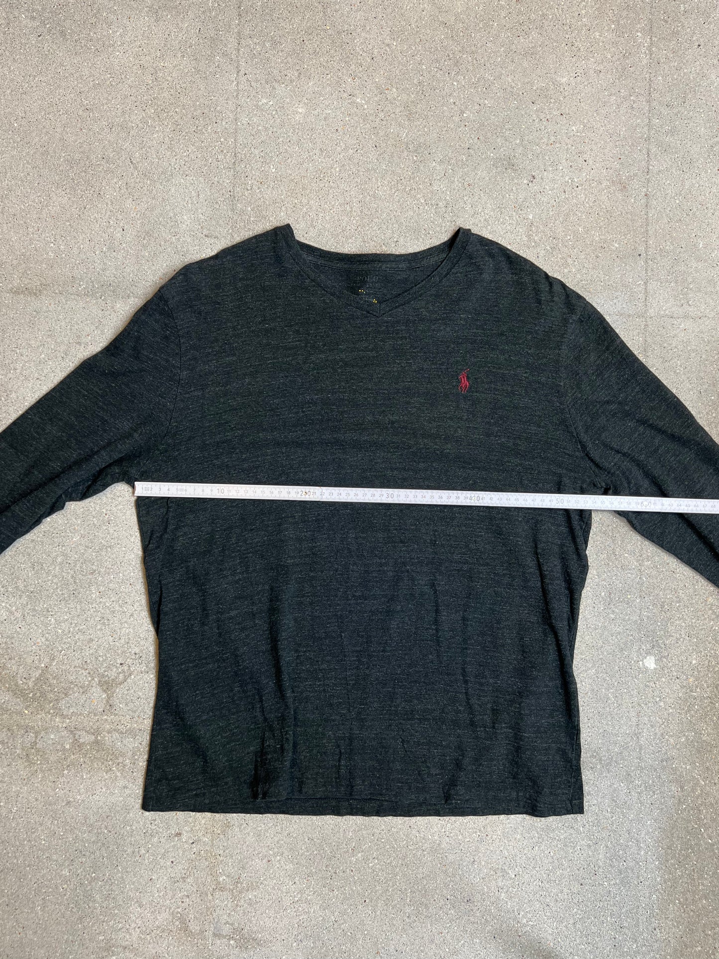 MARINEBLAUES VINTAGE-SWEATSHIRT VON RALPH LAUREN (KLEIN)