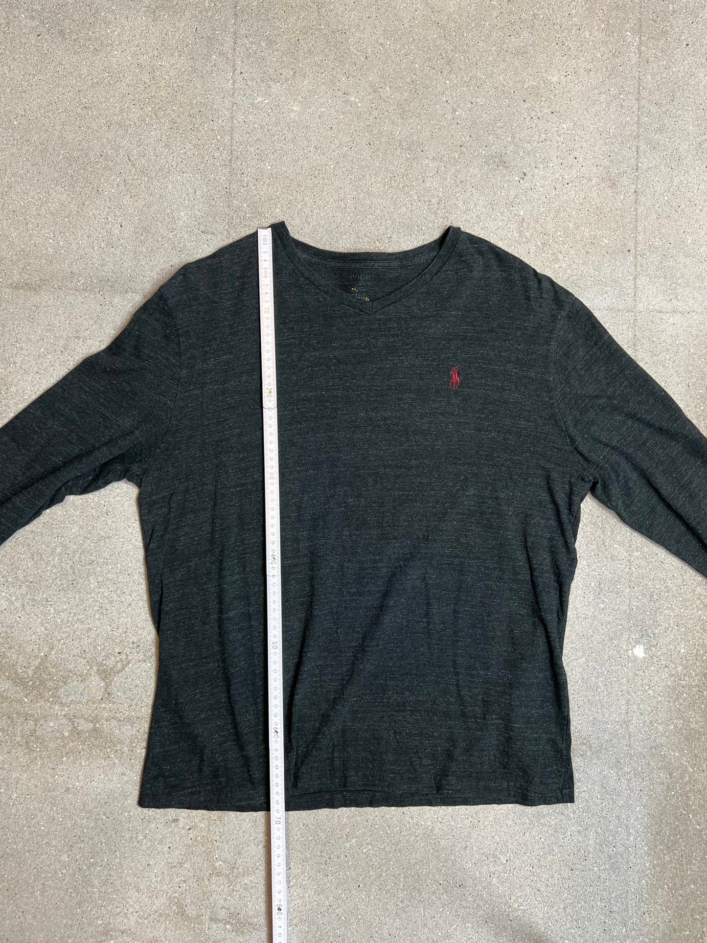 MARINEBLAUES VINTAGE-SWEATSHIRT VON RALPH LAUREN (KLEIN)