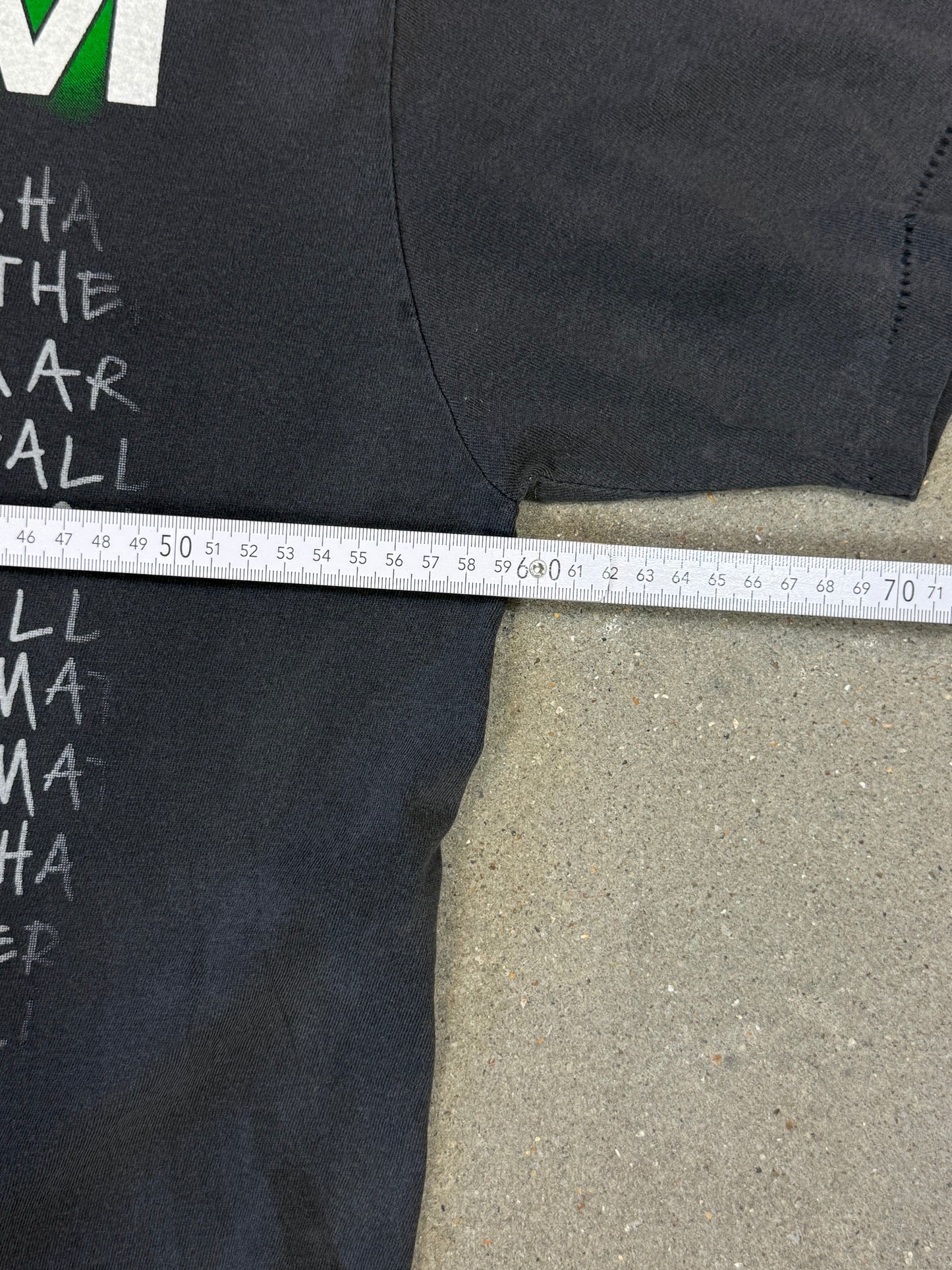 Fall 2000 Eminem Slim Shady Criminal Tour Tee Tultex Preshrunk tag Single stitch (XL) Rap Tee