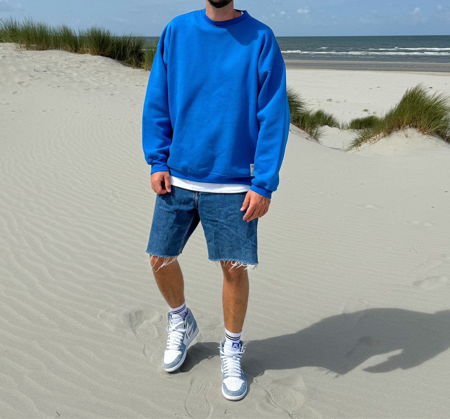Manifestation Azure / Industrial Blue Sweatshirt (made in NL π³π±)