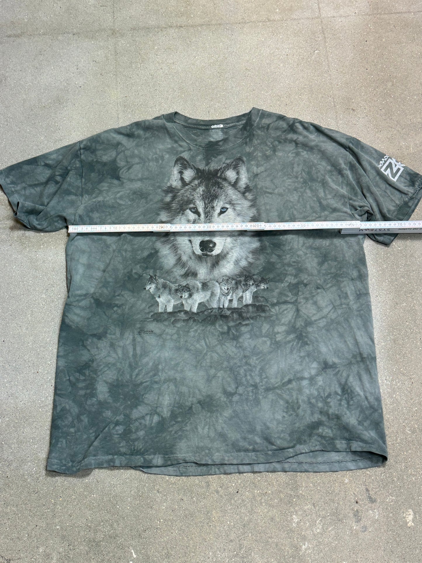 GREY VINTAGE WOLF T-SHIRT UNBRANDED (XXL)