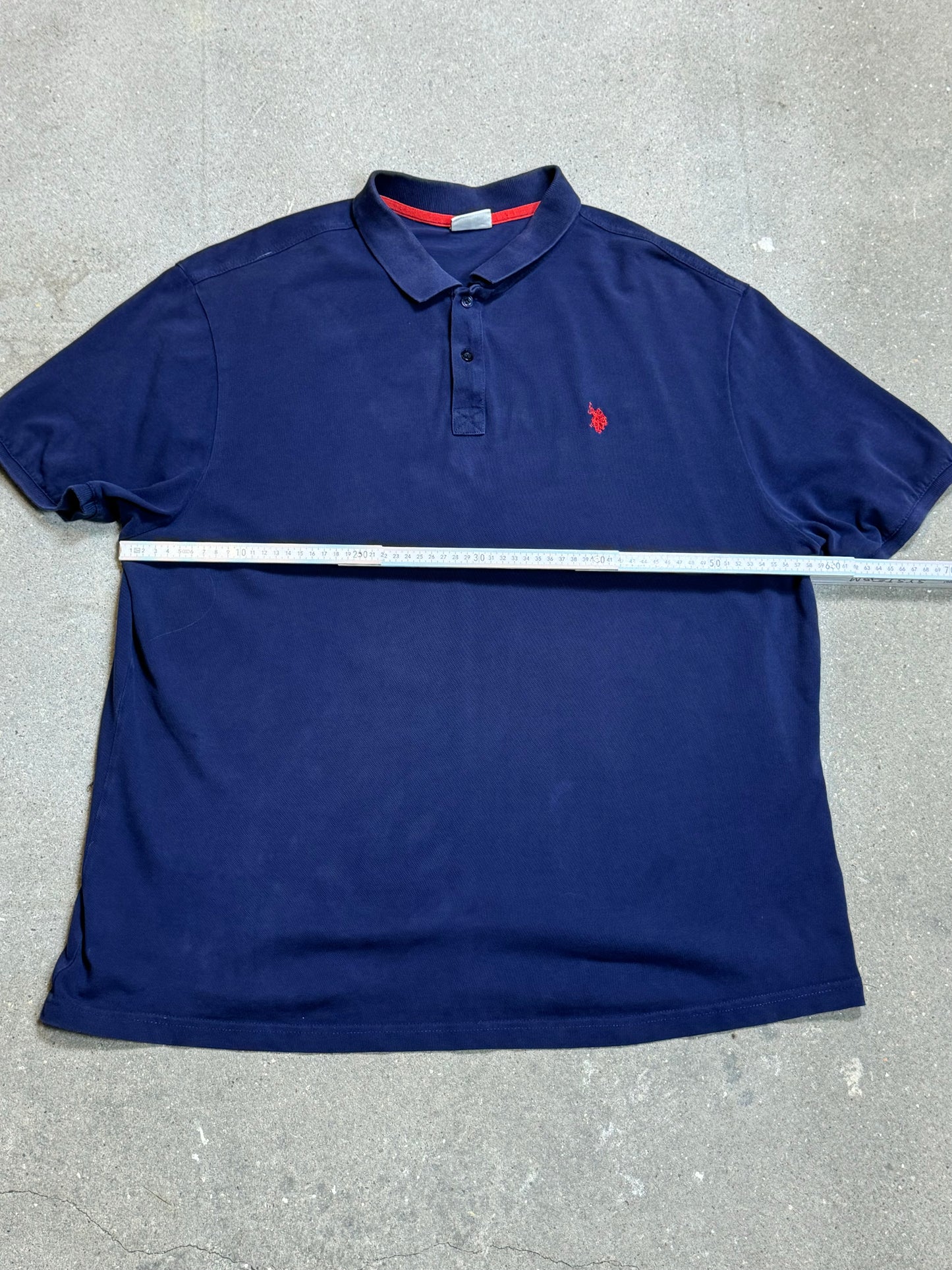 BLAUES VINTAGE-POLOHEMD US POLO ASSN. (XXXL)