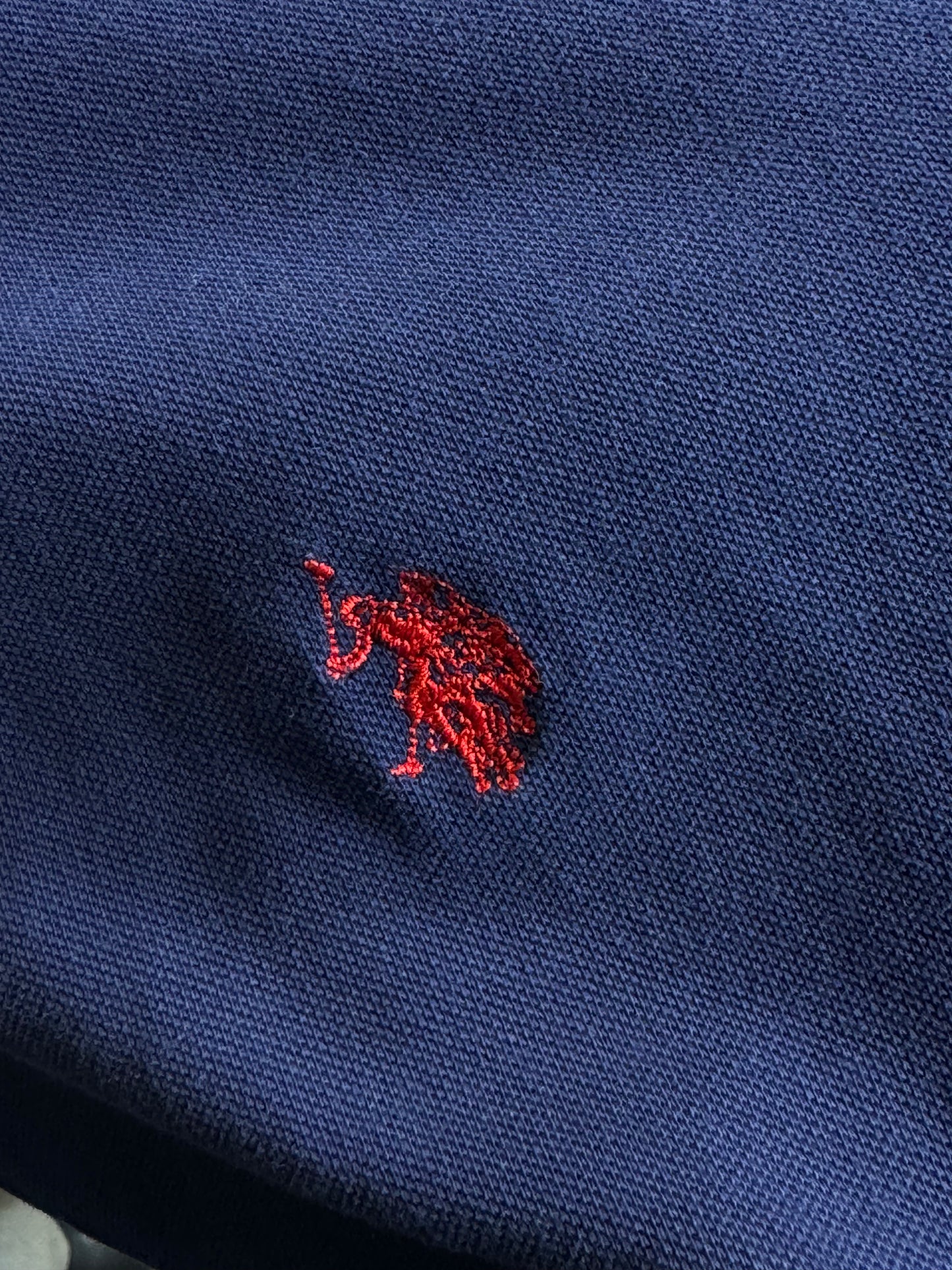 BLAUES VINTAGE-POLOHEMD US POLO ASSN. (XXXL)