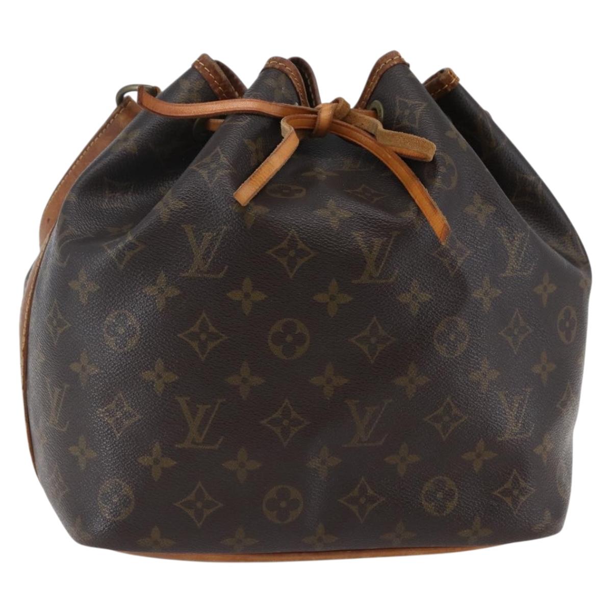LOUIS VUITTON Monogramm Petit Noe Umhängetasche