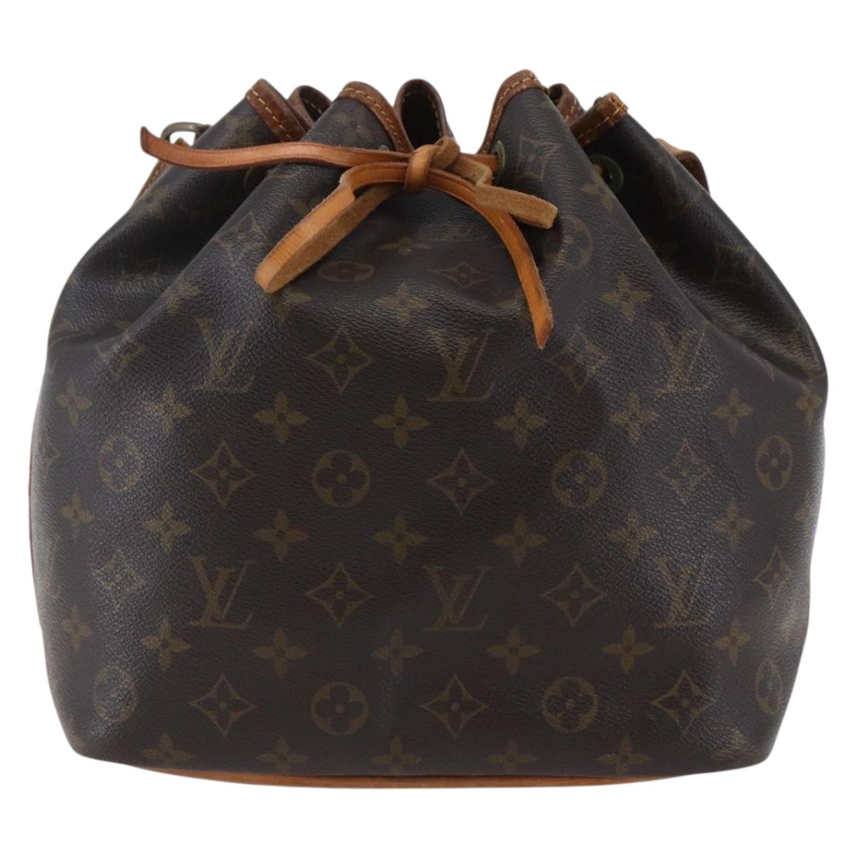 LOUIS VUITTON Monogramm Petit Noe Umhängetasche