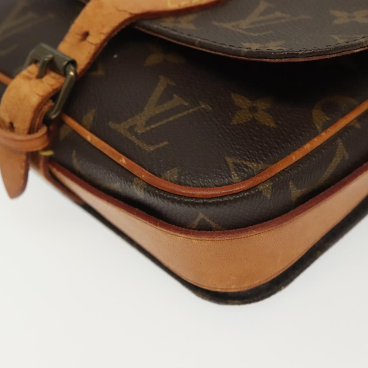 LOUIS VUITTON Monogram Cartouchiere PM Shoulder Bag