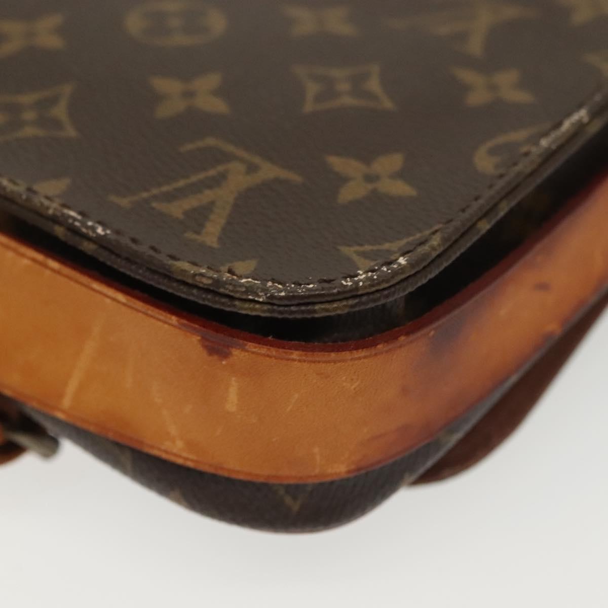 LOUIS VUITTON Monogram Cartouchiere PM Shoulder Bag