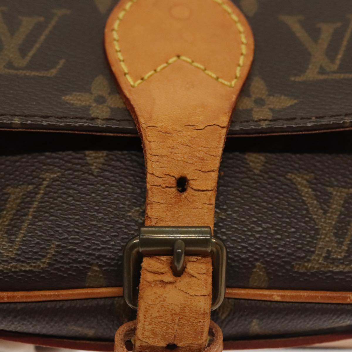 LOUIS VUITTON Monogram Cartouchiere PM Shoulder Bag