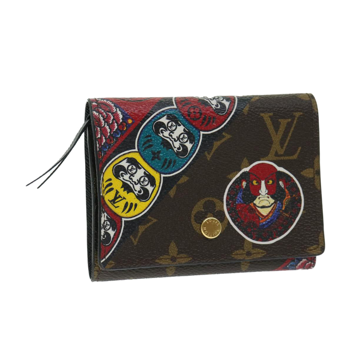 LOUIS VUITTON Monogramm Kabuki Geldbörse Victorine Geldbörse