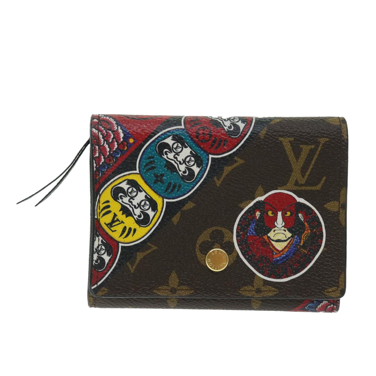 LOUIS VUITTON Monogramm Kabuki Geldbörse Victorine Geldbörse