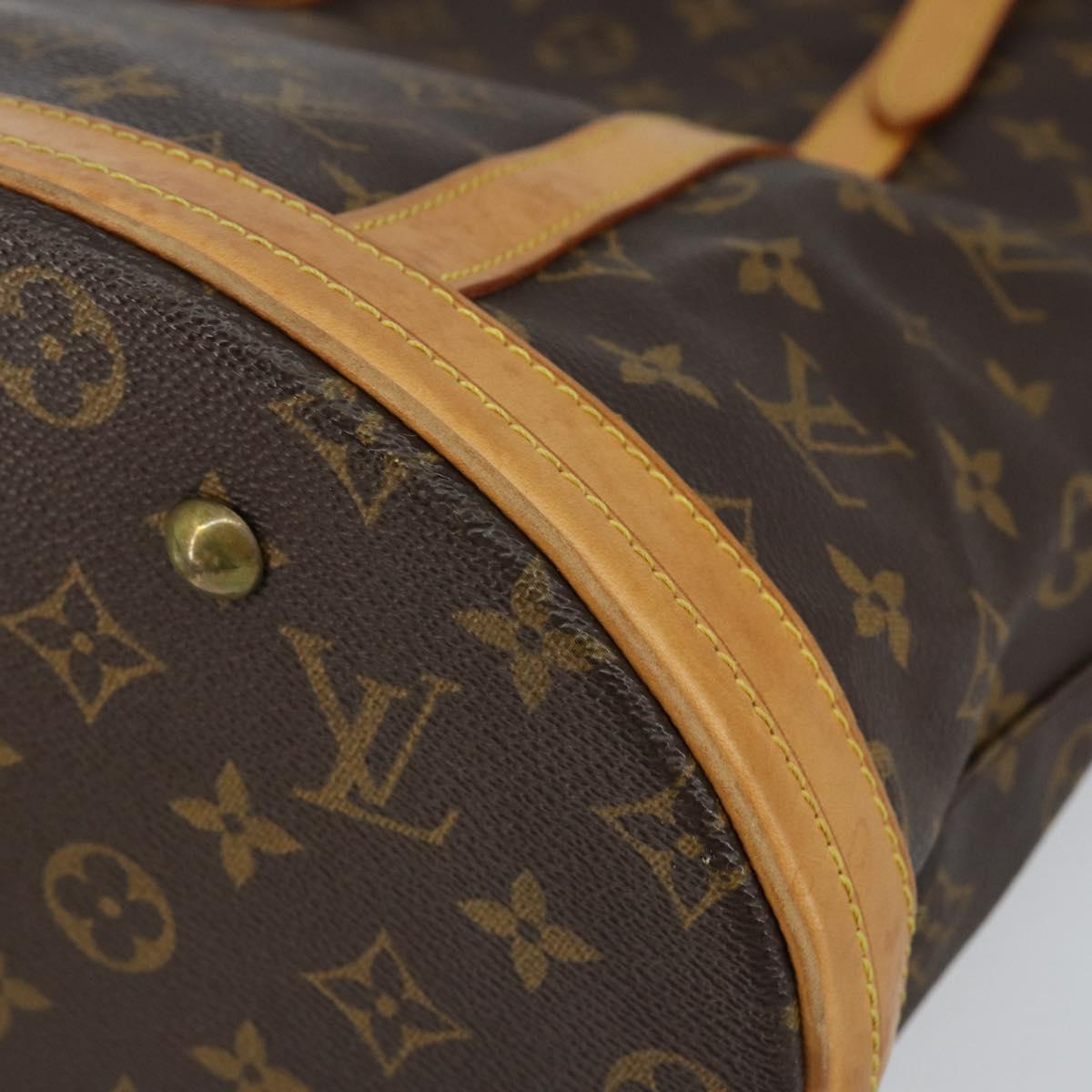 LOUIS VUITTON Monogram Bucket GM Shoulder Bag