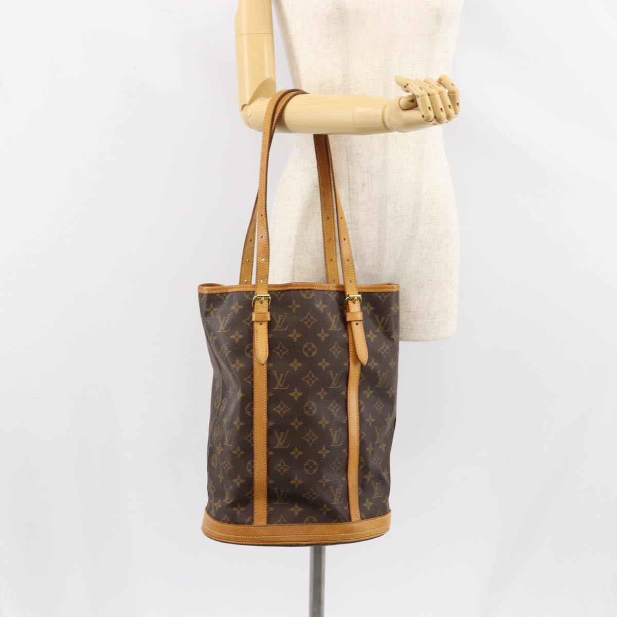 LOUIS VUITTON Monogram Bucket GM Shoulder Bag