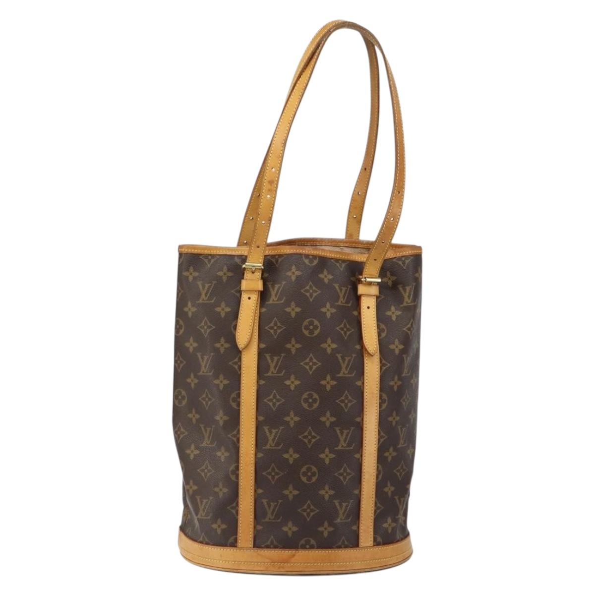 LOUIS VUITTON Monogram Bucket GM Shoulder Bag