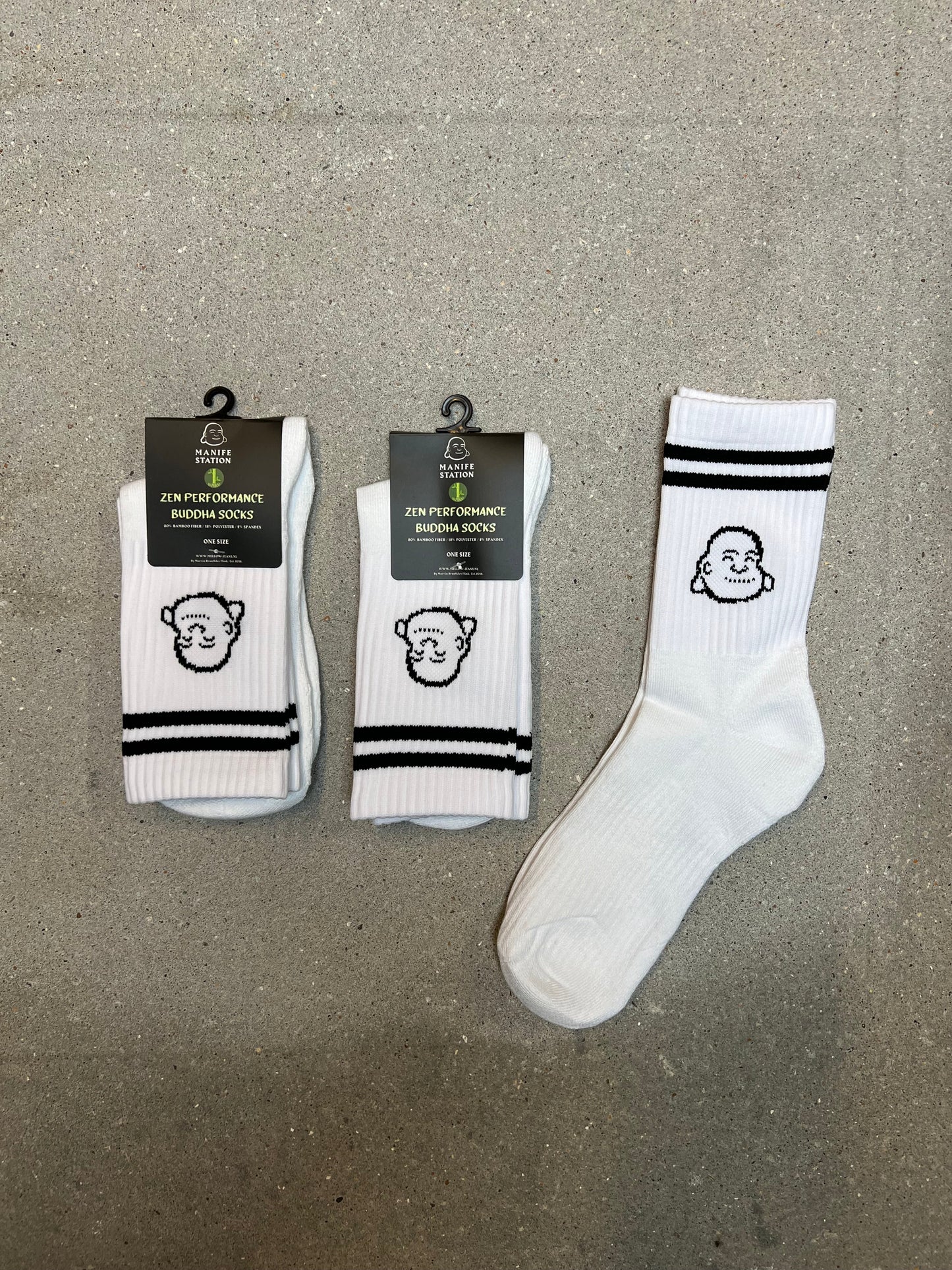 Manifestation Zen Performance Bamboo Buddha Sock 🎍