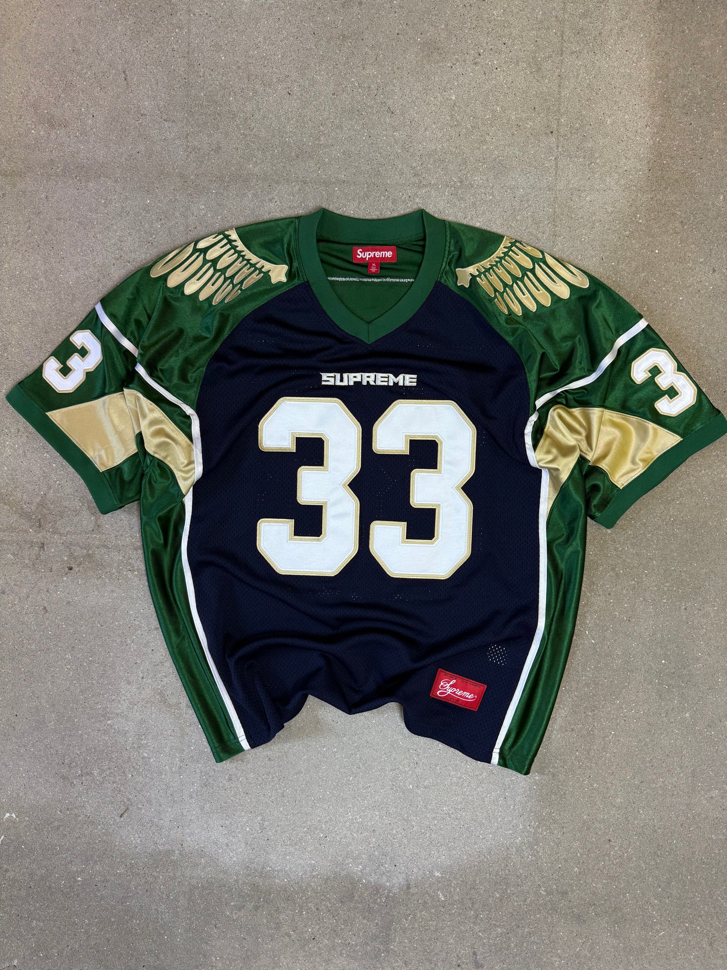 ss26 SUPREME ® Wings Football Jersey Green size XL