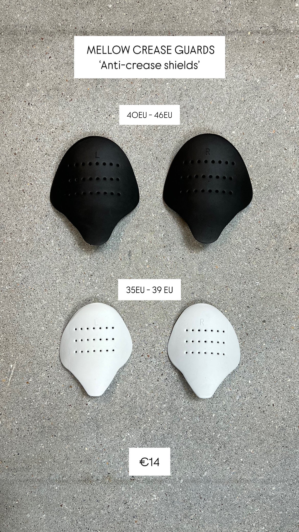 MELLOW ANTI CREASE GUARDS / MELLOW ANTI CREASE SHIELDS