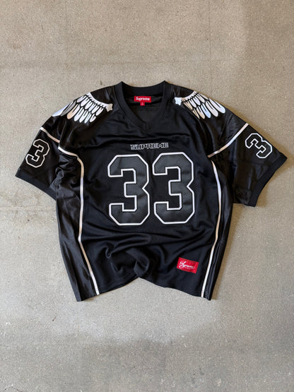 ss26 SUPREME ® Wings Football Jersey Black size XL