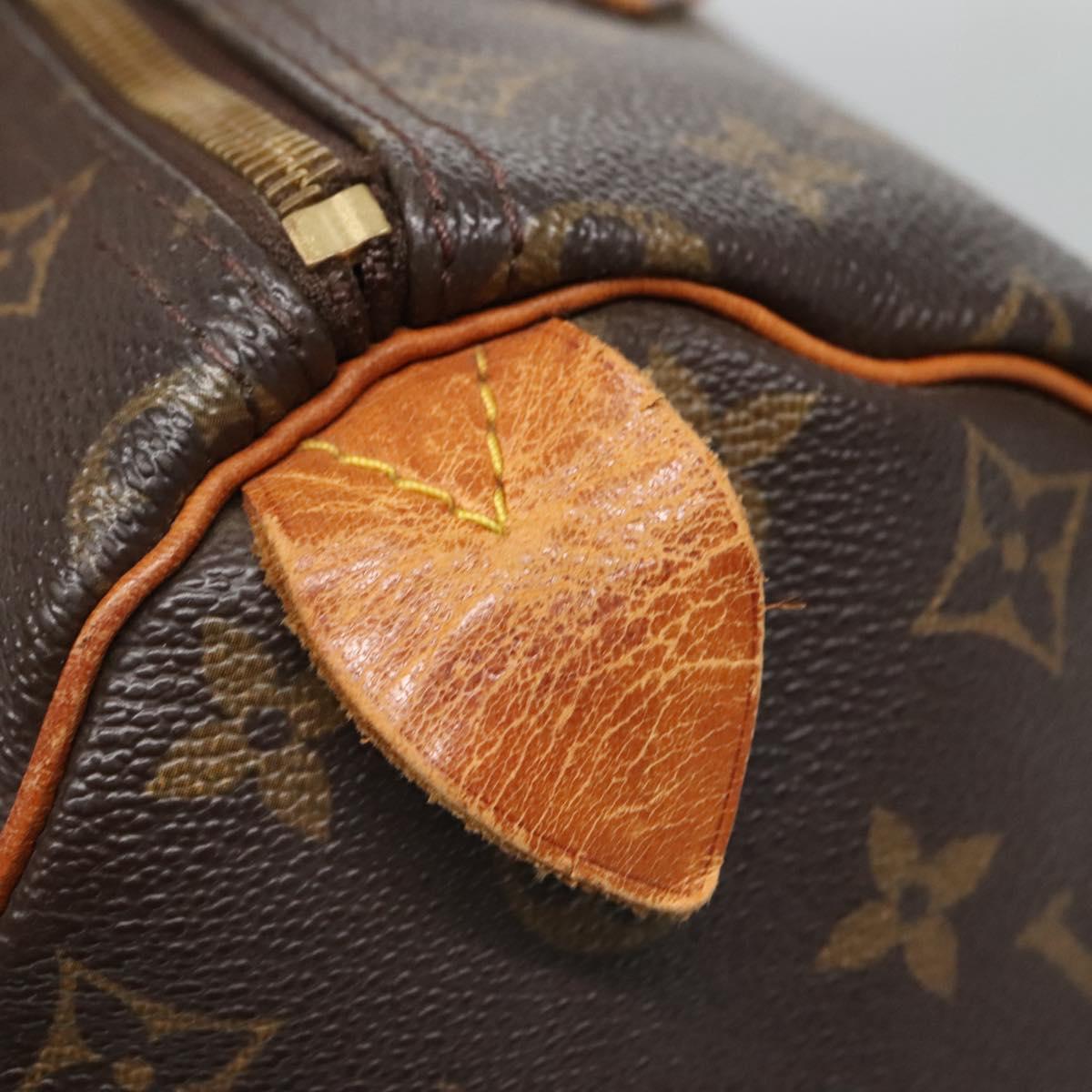 LOUIS VUITTON Monogram Speedy 30 Hand Bag / Auth 078