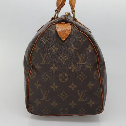 LOUIS VUITTON Monogram Speedy 30 Hand Bag / Auth 078