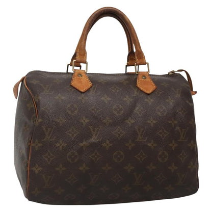 LOUIS VUITTON Monogram Speedy 30 Hand Bag / Auth 685
