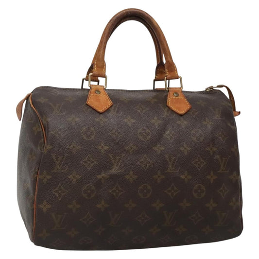 LOUIS VUITTON Monogram Speedy 30 Hand Bag / Auth 685