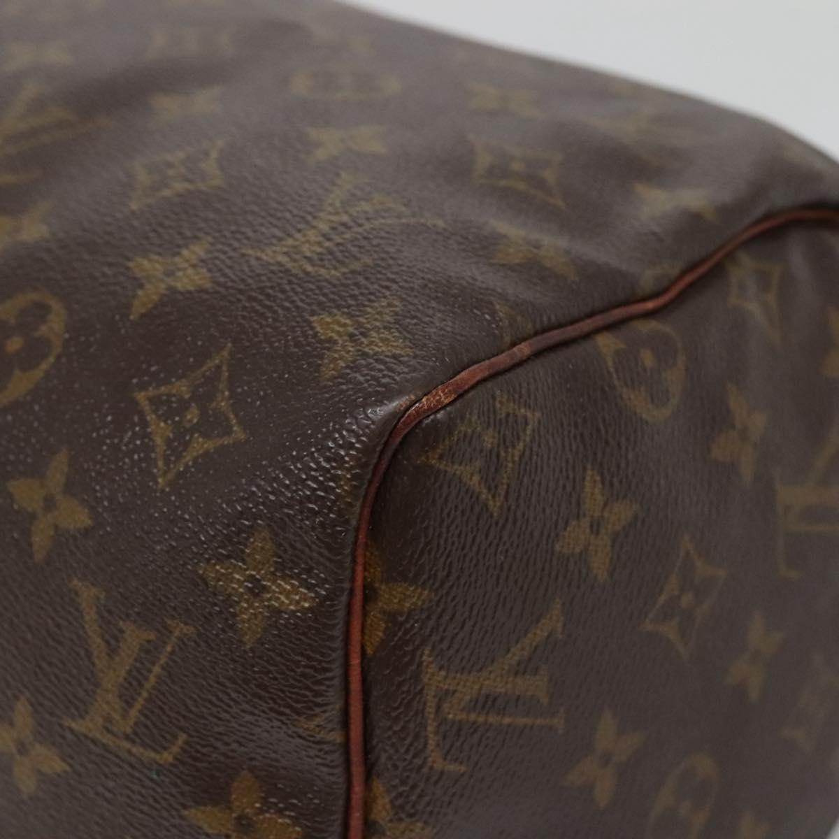 LOUIS VUITTON Monogram Speedy 30 Hand Bag / Auth 685