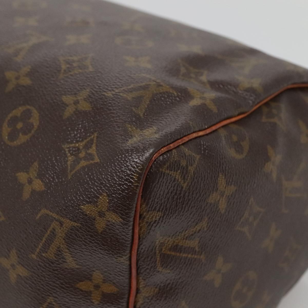LOUIS VUITTON Monogram Speedy 30 Hand Bag / Auth 685
