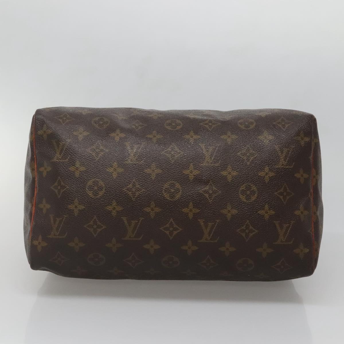LOUIS VUITTON Monogram Speedy 30 Hand Bag / Auth 685