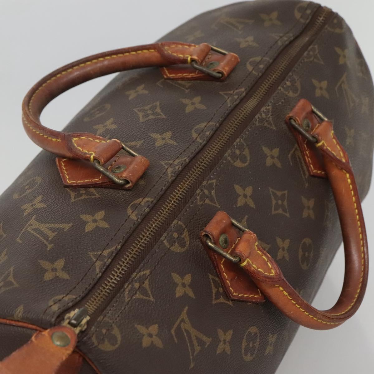 LOUIS VUITTON Monogram Speedy 35 Hand Bag