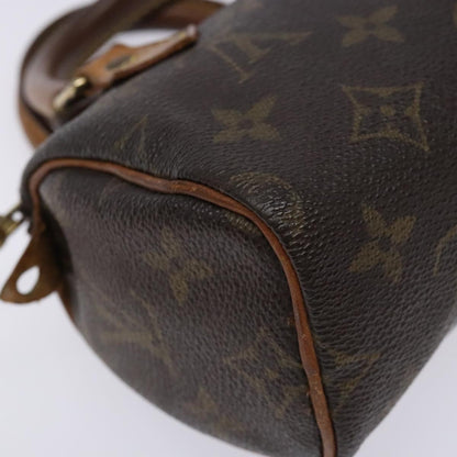 LOUIS VUITTON Monogram Mini Speedy Hand Bag