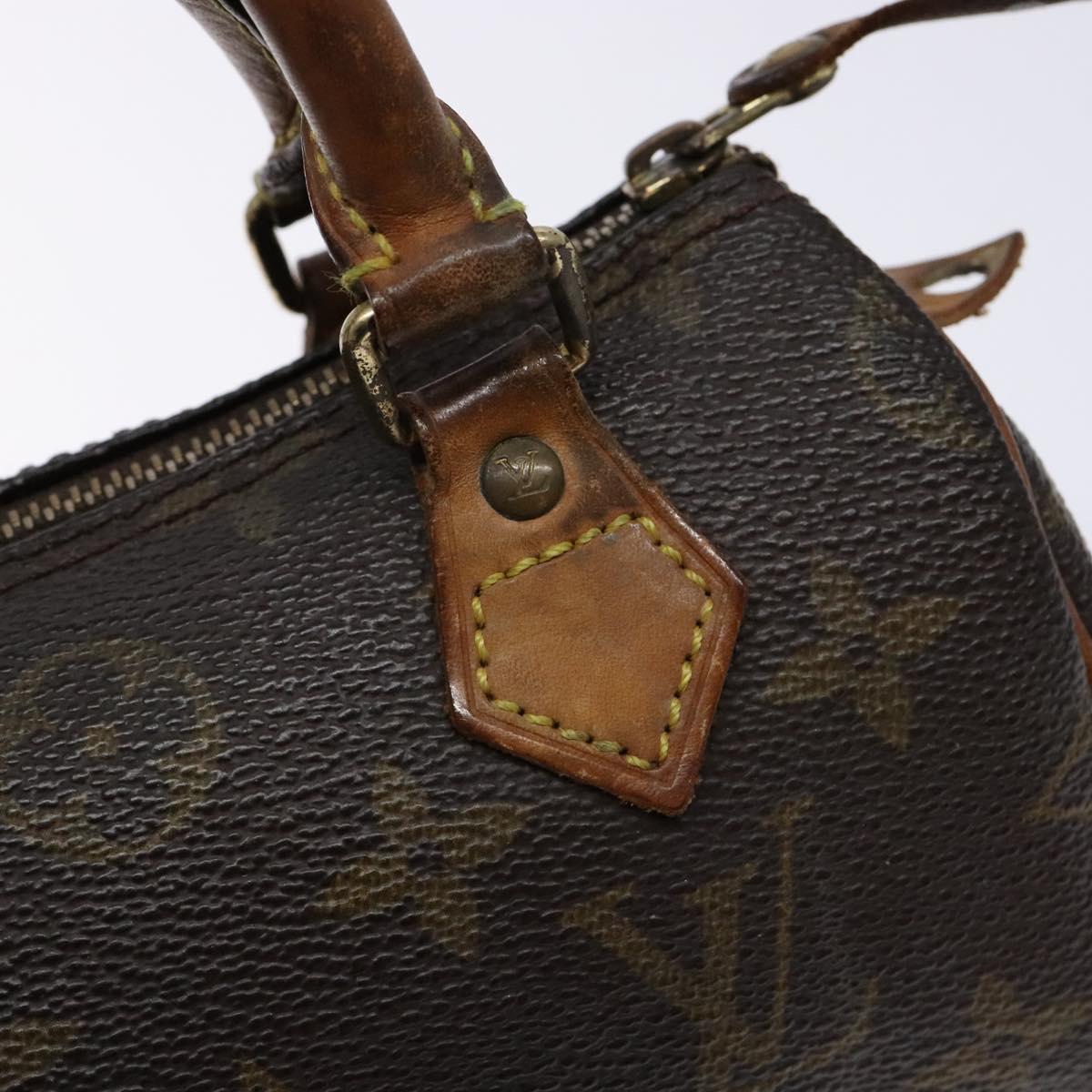 LOUIS VUITTON Monogram Mini Speedy Hand Bag