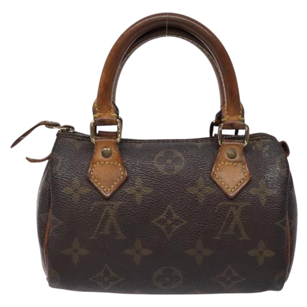 LOUIS VUITTON Monogram Mini Speedy Hand Bag