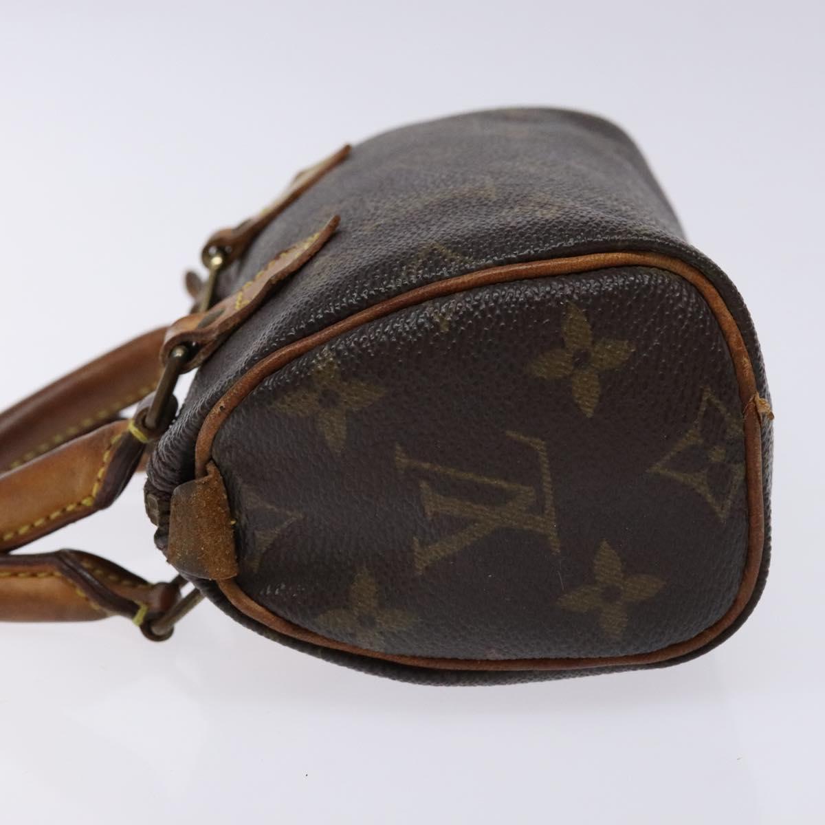 LOUIS VUITTON Monogram Mini Speedy Hand Bag