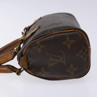 LOUIS VUITTON Monogram Mini Speedy Hand Bag
