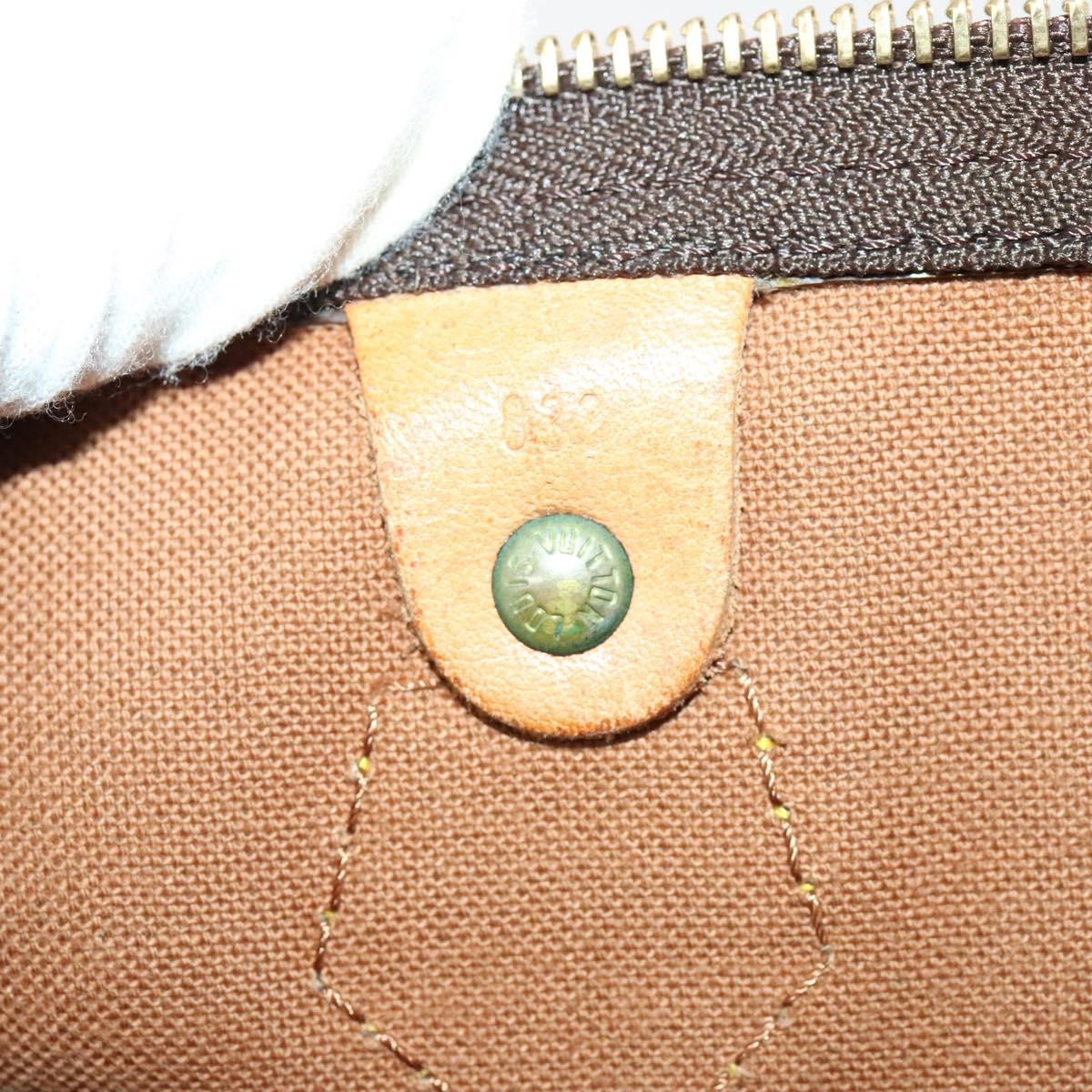 LOUIS VUITTON Monogram Speedy 40 Hand Bag