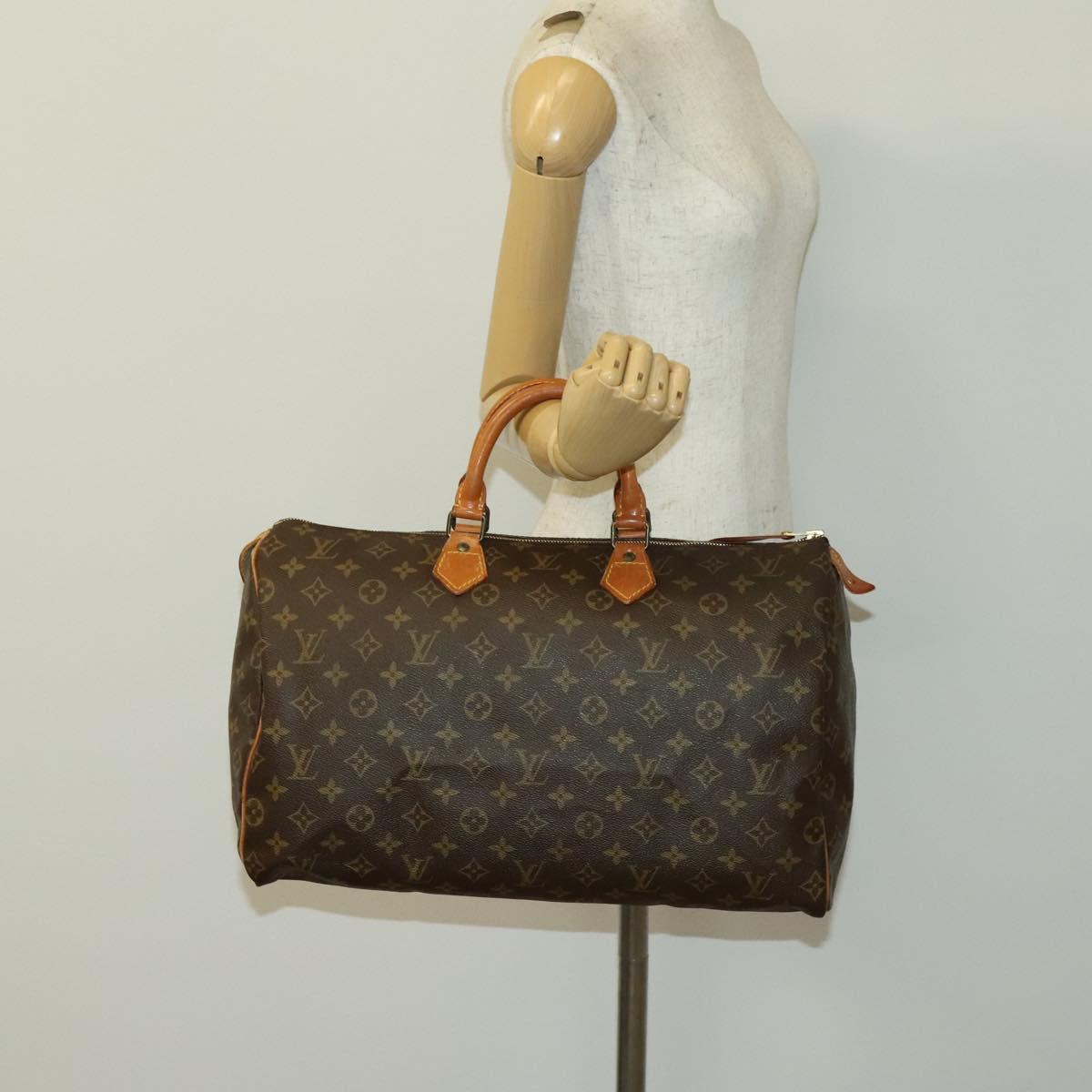 LOUIS VUITTON Monogram Speedy 40 Hand Bag