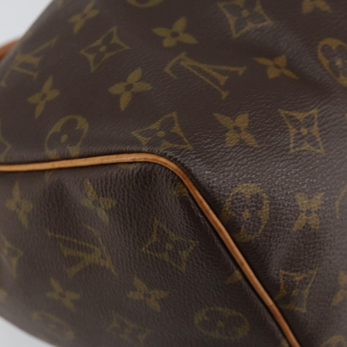 LOUIS VUITTON Monogram Speedy 25 Hand Bag (w Dust Bag, Padlock & Key×1)