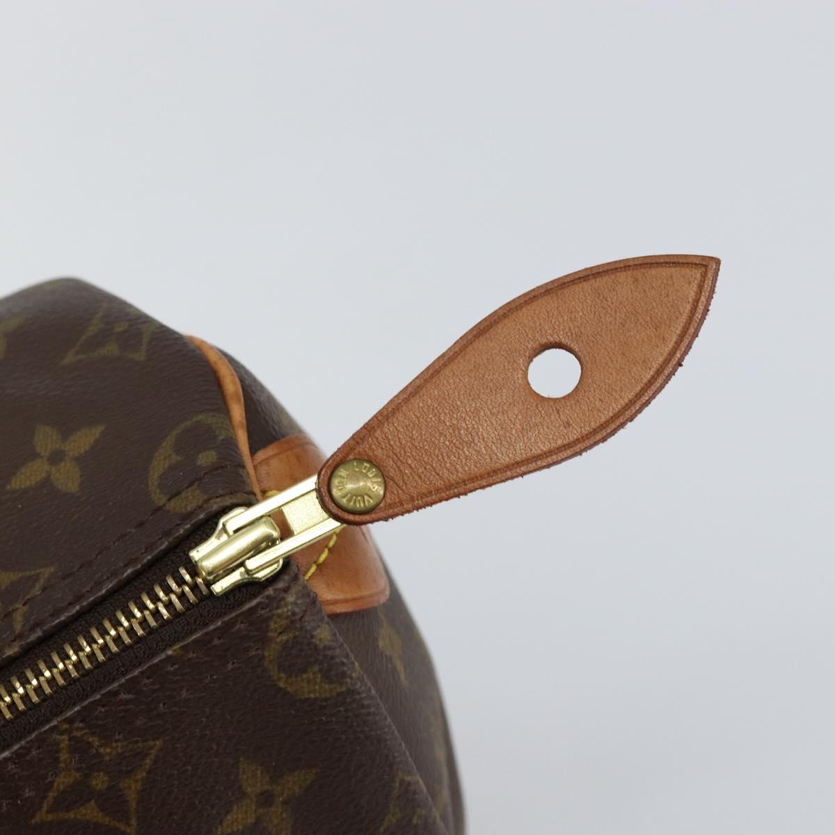 LOUIS VUITTON Monogram Speedy 25 Hand Bag (w Dust Bag, Padlock & Key×1)