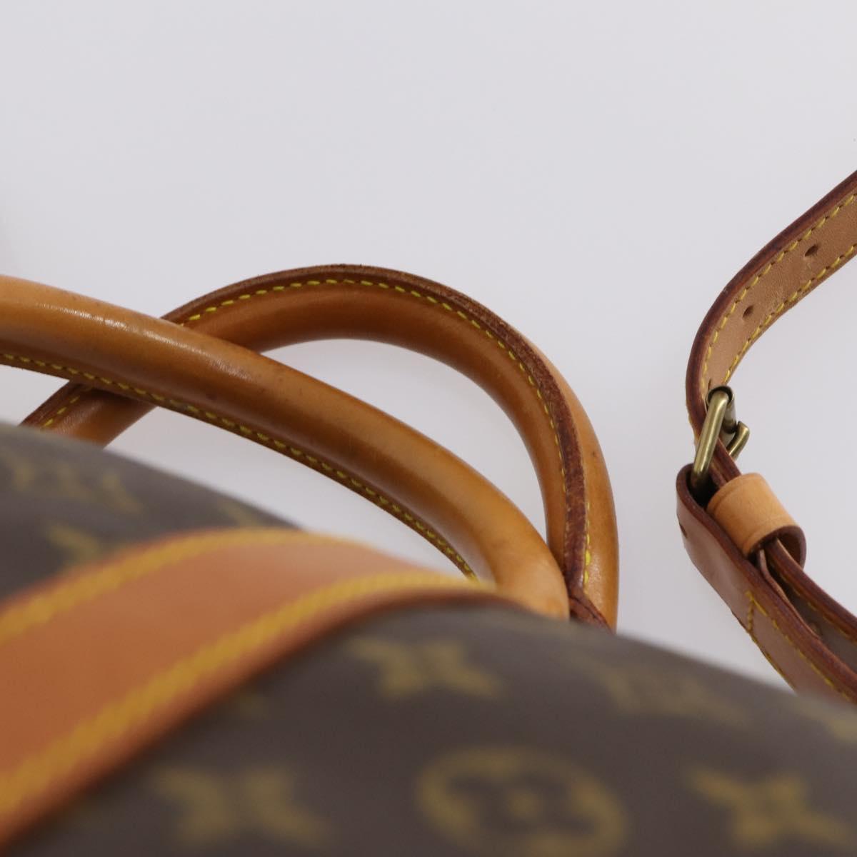 LOUIS VUITTON Monogram Keepall Bandouliere 60 Boston Bag