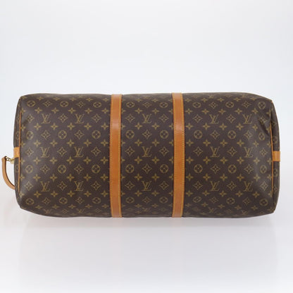 LOUIS VUITTON Monogram Keepall Bandouliere 60 Boston Bag