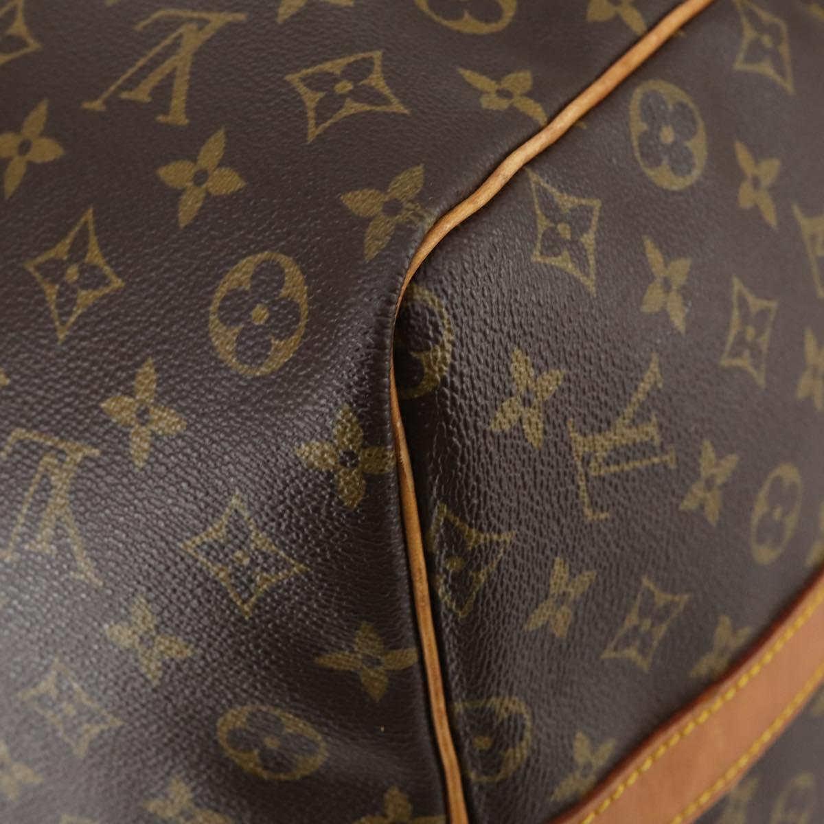 LOUIS VUITTON Monogram Keepall Bandouliere 60 Boston Bag