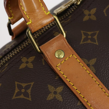 LOUIS VUITTON Monogram Keepall Bandouliere 60 Boston Bag