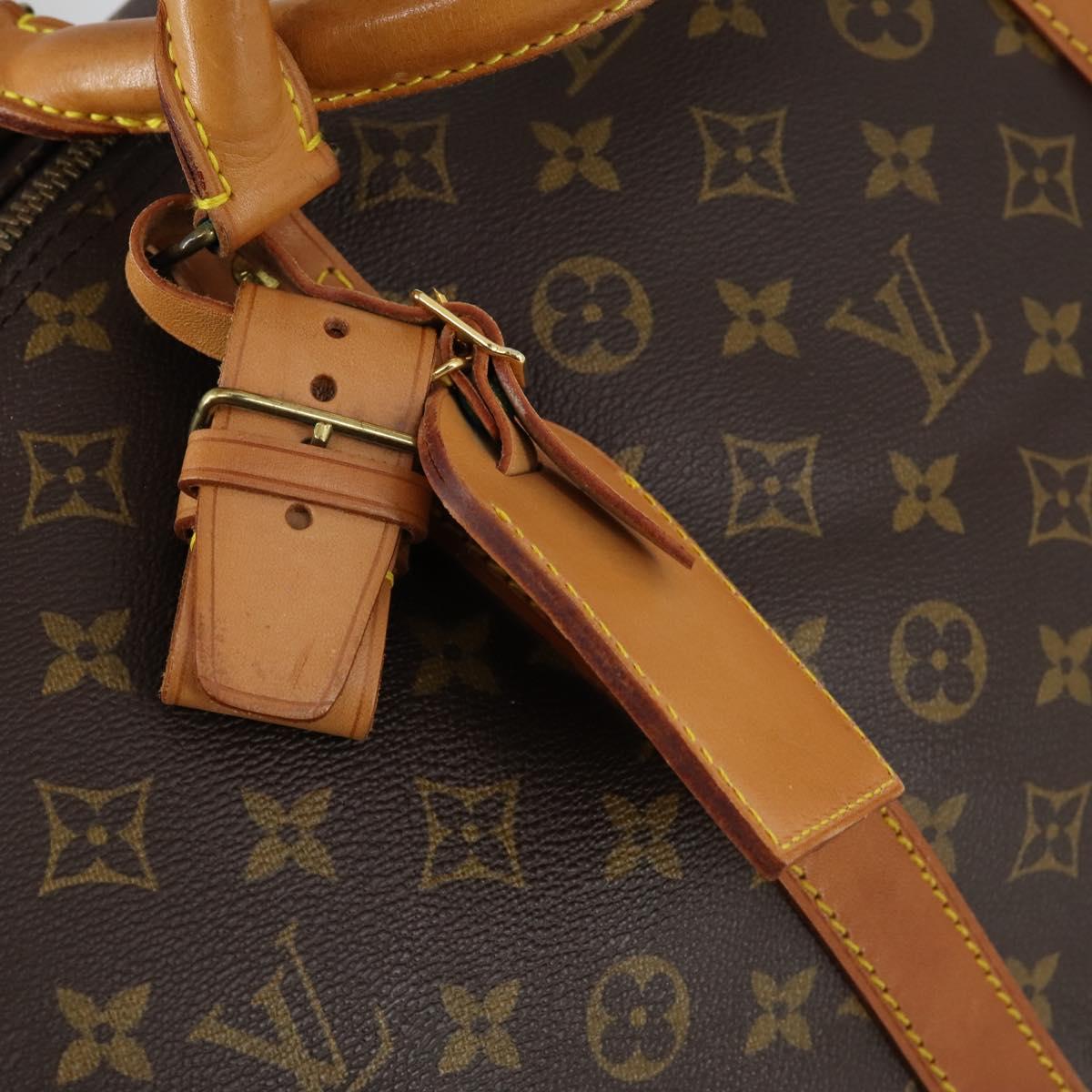 LOUIS VUITTON Monogram Keepall Bandouliere 60 Boston Bag