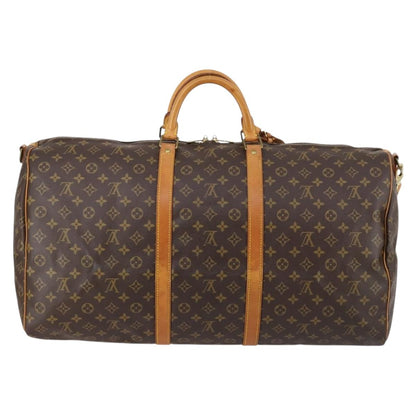 LOUIS VUITTON Monogram Keepall Bandouliere 60 Boston Bag
