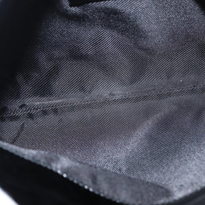 GUCCI GG Canvas Shoulder Bag Black Gold