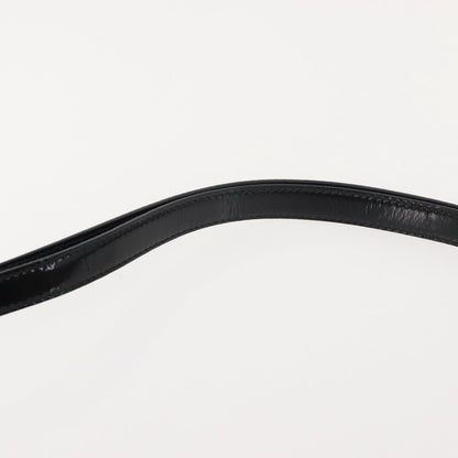 GUCCI GG Canvas Shoulder Bag Black Gold