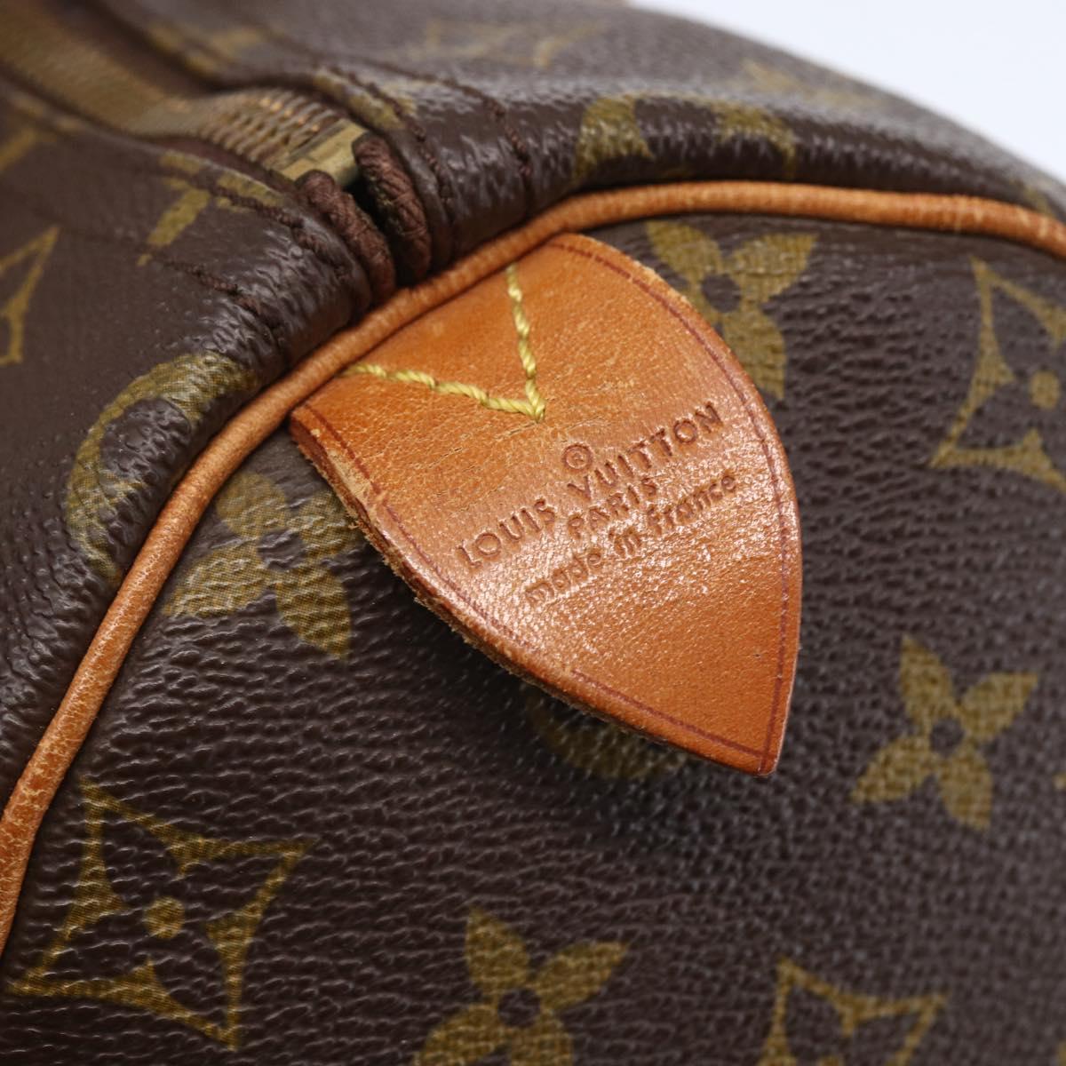 LOUIS VUITTON Monogram Speedy 30 Hand Bag