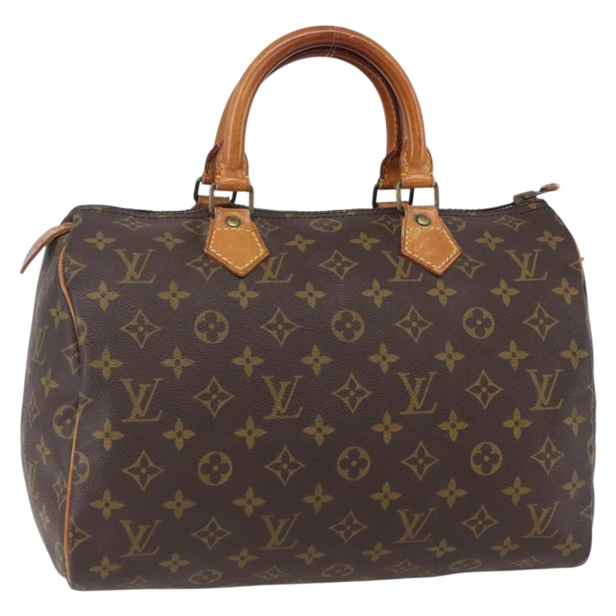LOUIS VUITTON Monogram Speedy 30 Hand Bag